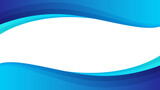 abstract blue wave background. vector illustration