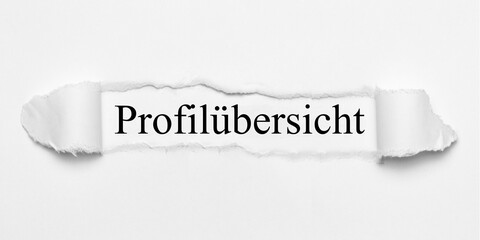 Sticker - Profilübersicht