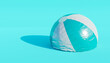 deflated beach ball