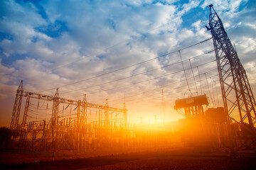 Wall Mural - main power plant energy ideas and energy saving