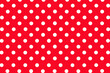 red polka dots background