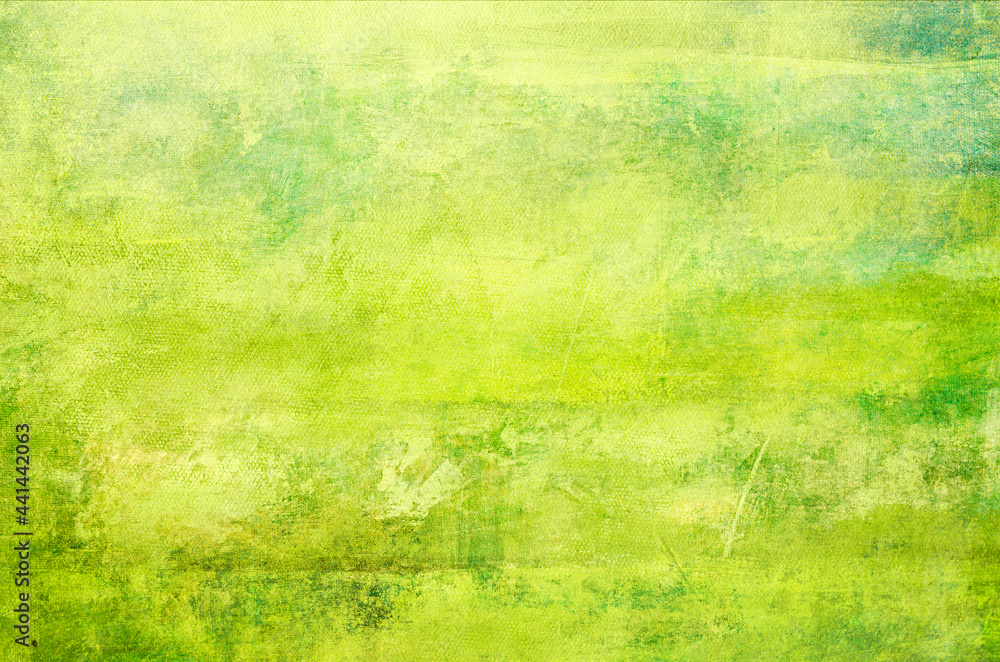 Abstract green painting background - obrazy, fototapety, plakaty 