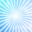 © Sudakarn - Blue and white Sunburst Pattern Background. Rays. Sunburst background. Blue and white radial background.