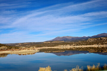 lake in the mountains