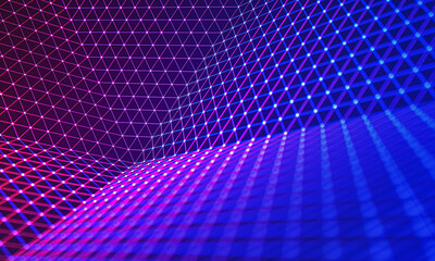 Wall Mural - abstract background artificial intelligence concept