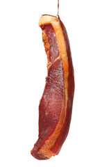 Wall Mural - china Ham - Jamon on white background 