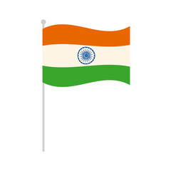 Sticker - Indian flag icon