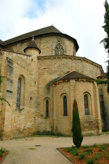 Canvas Print - Eglise Saint-Sauveur de Figeac, Lot, France