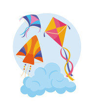 Kites On Cloud