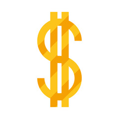 Wall Mural - dollar money sign