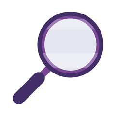 Poster - magnifier search icon