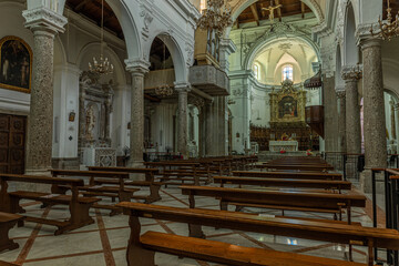 Wall Mural - ancient Sicilian medieval church