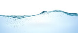 Fototapeta  - wave water surface with bubbles. vector illustration