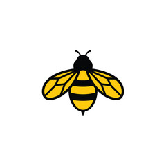 Wall Mural - bee icon design template vector
