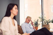 © ADDICTIVE STOCK - Multiracial couple having argument during psychotherapy session