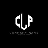 Fototapeta  - CLP letter logo design with polygon shape. CLP polygon logo monogram. CLP cube logo design. CLP hexagon vector logo template white and black colors. CLP monogram, CLP business and real estate logo. 