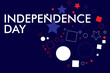 © Pahe Garage - Independence Day letter simple design with shape combination and colors