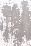 Fototapeta Do akwarium - Biało szare tło zniszczonej ściany, popękana brudna tekstrura.
