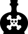 poison glyph icon