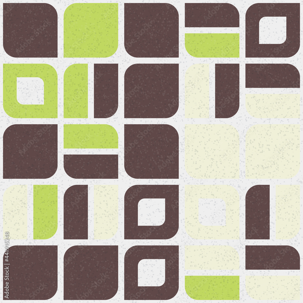 Abstract Geometric Pattern generative computational art illustration