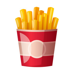 Canvas Print - French Fries Icon