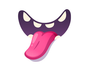 Sticker - Mouth Cartoon Illustration