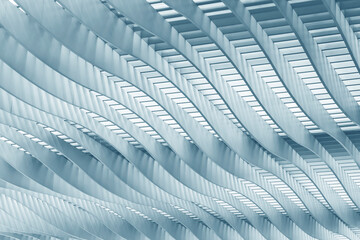 Aufkleber - Closeup details of modern architecture. Building abstract background