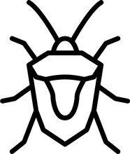 Stinkbug Outline Icon