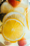 Fototapeta Kuchnia - orange and lemon