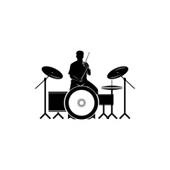 Canvas Print - Drum icon.