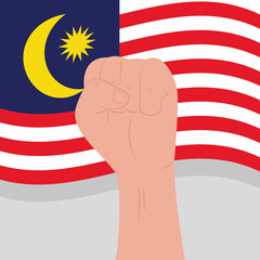 Poster - Merdeka and Malaysia