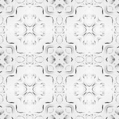 Wall Mural - Decorative plaster texture. Seamless White Interior Wall Pattern Texture.