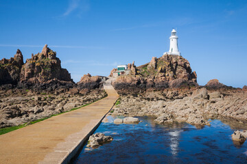 Corbiere Lighthouse on Jersey