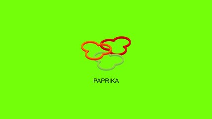 Sticker - Sliced paprika icon animation