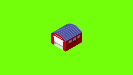 Sticker - Warehouse icon animation