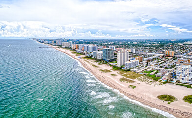 Wall Mural - Pompano Beach, Florida 