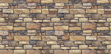Stacked Stones Wall Tileable Seamless Texture