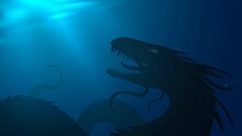 Giant Underwater Monster, Sea Dragon