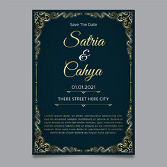 Wedding invitation Ornament Theme