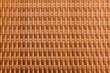 Brown rattan wooden table top pattern and background seamless