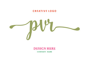 PVR lettering logo is simple, easy to understand and authoritative