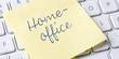 © Zerbor - Sticky note on a keyboard - Homeoffice