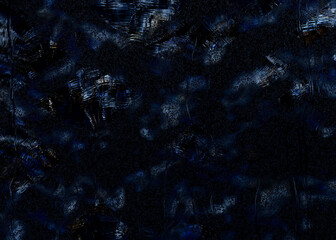 Abstract dark navy night blue background sepia scratched and spread background with old goth grunge texture wallpaper or paper	