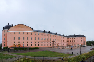 Poster - panorama view of the Uppsala castle in Sweden