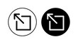 © AAVAA - External link icon set. link icon vector. hyperlink symbol
