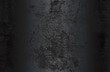 Luxury black metal gradient background with distressed cracked concrete texture.