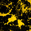 © anuj88chawla - Vibrant Yellow Paint Splash Abstract.