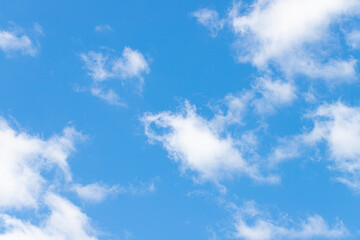 Blue sky with clouds natural for background