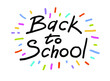 © александра филатова - black marker - back to school. poster, banner