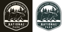 National Park Vintage Logotype